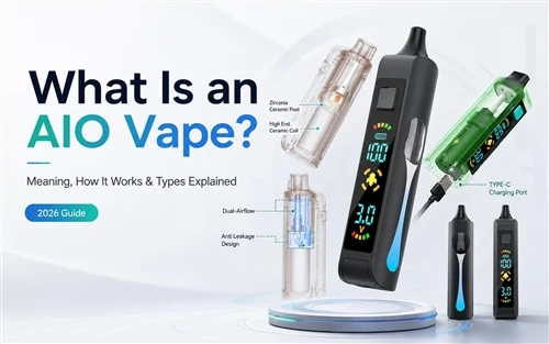 Vape AIO là gì? Hướng dẫn cuối cùng của bạn về các thiết bị vaping tất cả tro...